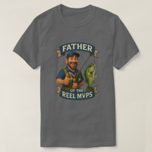 Far i de fleråriga utvecklingsprogrammen för fiske t shirt