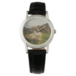 Får i en ängsmark (senast i augusti Friedrich Sche Armbandsur