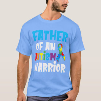 Far i en Autism Warrior stolt Sstickande flicka T Shirt