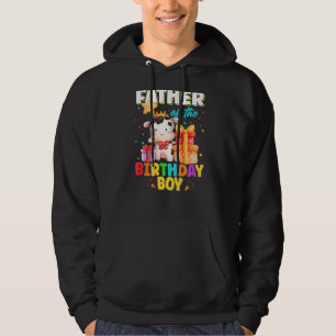Far i födelsedagsgubben Cow Boskap Hoodie