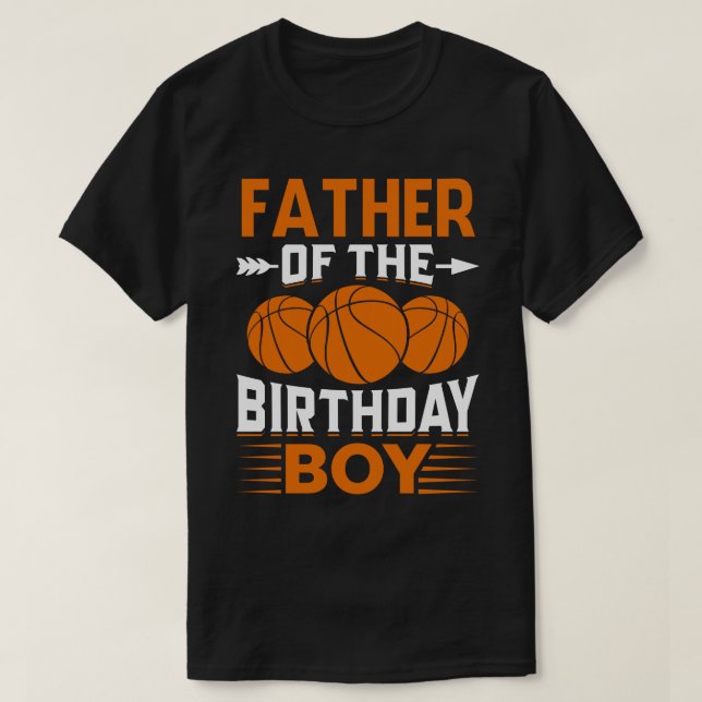 FAR i födelsedagskorgen Basketball T Shirt (Design framsida)