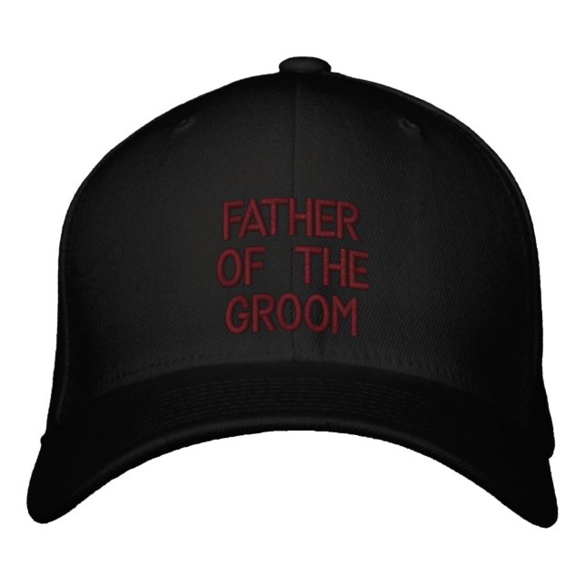 Far i Groom Broderad Keps (Framsida)