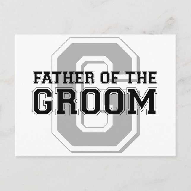 Far i Groom Cheer Vykort (Framsida)