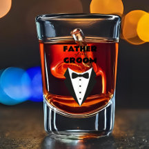 Far i Groom Personlig Bröllop Keepsaké