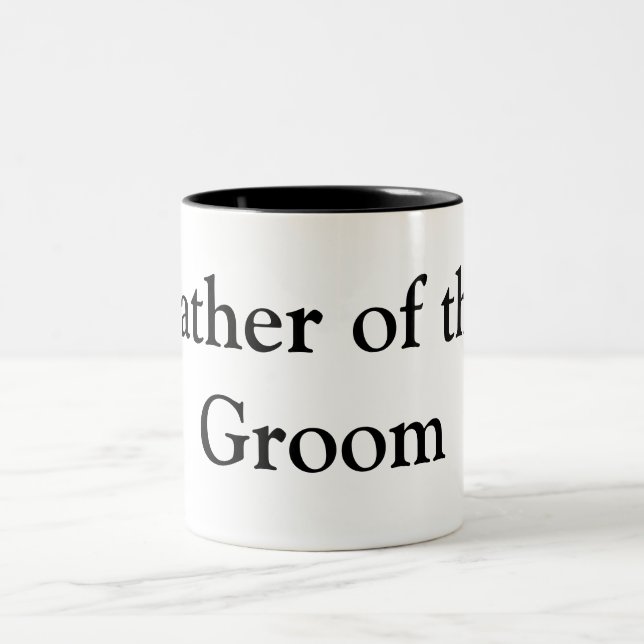 Far i Groom Två-Tonad Mugg (Center)