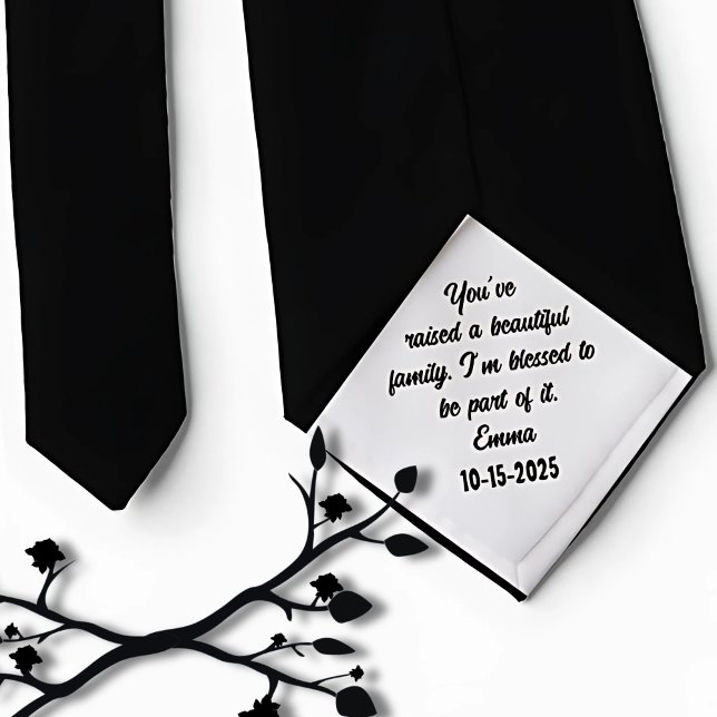 Far i juridik Gift från Bride Neck Tie Slips (Skapare uppladdad)