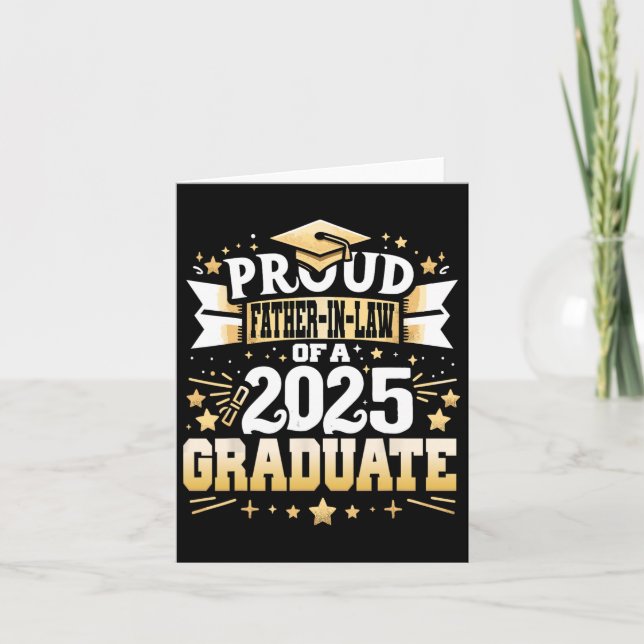 Far-i-juridik, stolt över Student Gradu från 2025 Kort (Framsida)