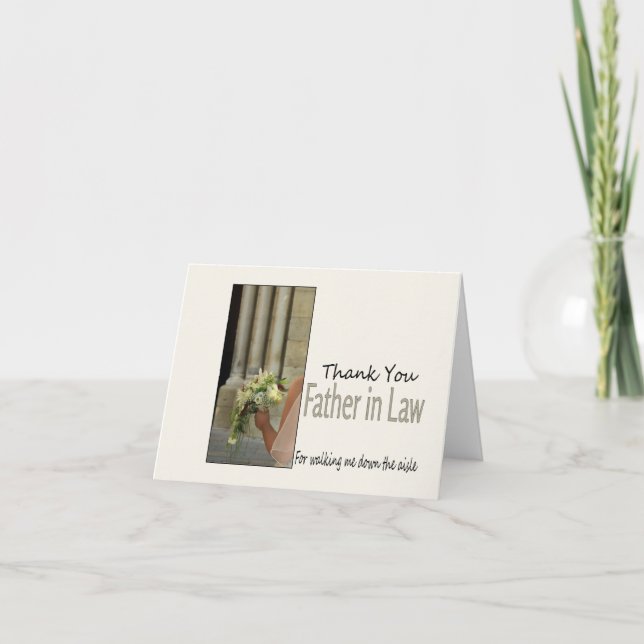 Far i juridik Tack för att du lämnade mig i Aisle (Framsida)