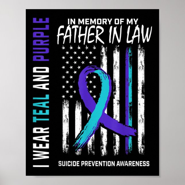Far i Law Suicide Awareness Prevention America Poster (Framsidan)
