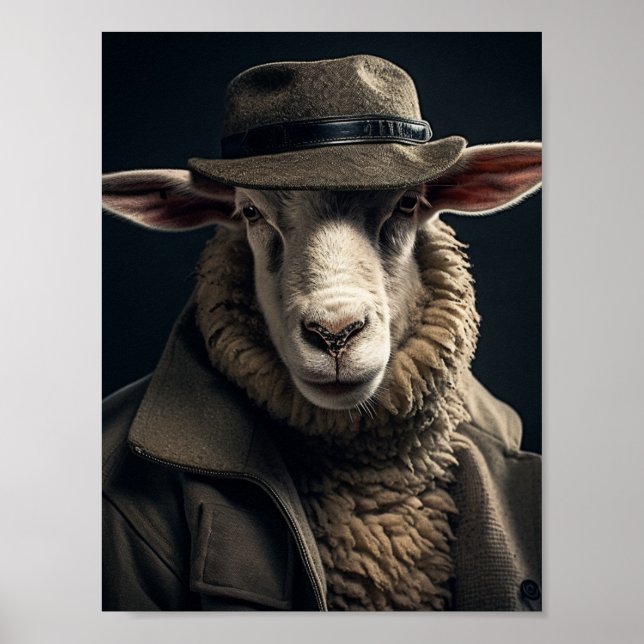 Får i mänskliga kläder poster (Framsidan)
