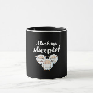 Får i mask Djur älskare Perfekt Gift Mugg
