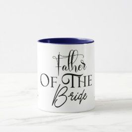 Far i Personligen Bride Flowing Script Mugg