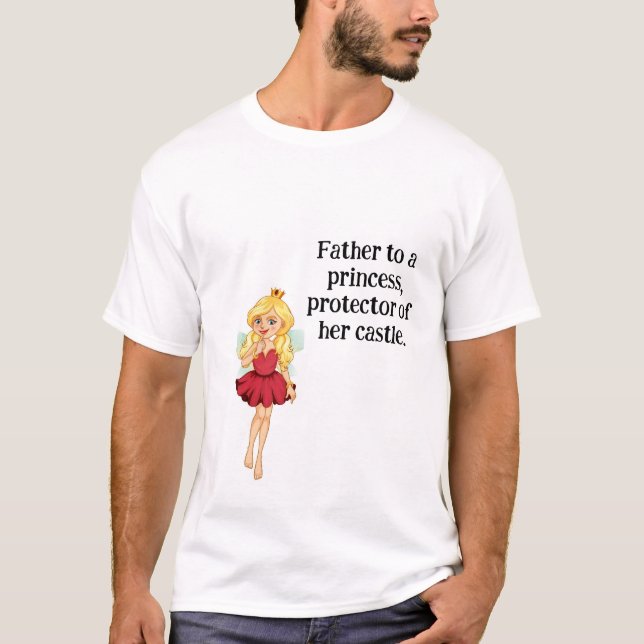 Far i Princess - Tshirt T Shirt (Framsida)
