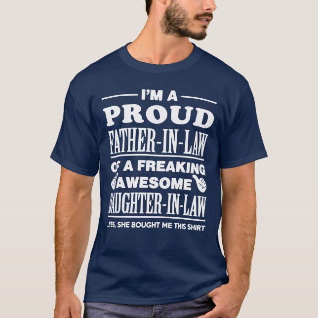 Far in Law retro T Shirt (Framsida)