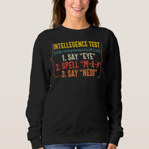 Far Intelligence Test Responswers Loud Fars dag T Shirt