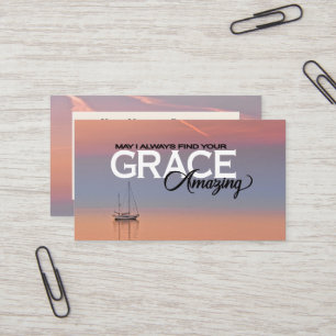 Får jag alltid hitta din Grace Fantastisk Christia Visitkort