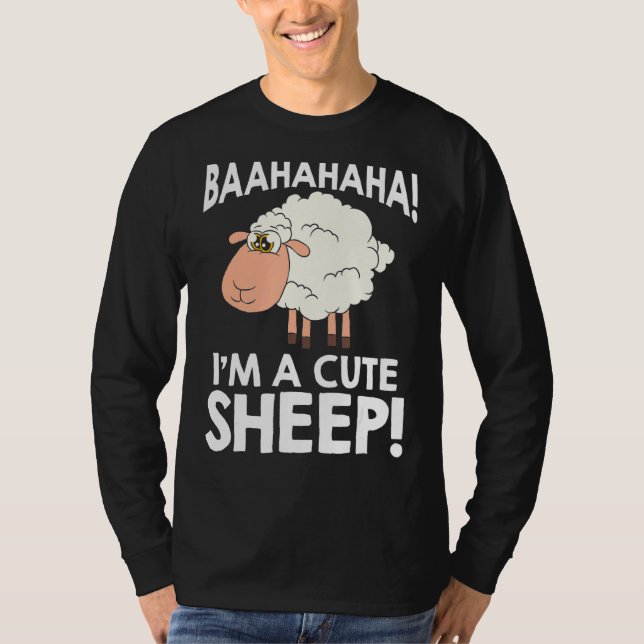 Får jag är en klumpfår t shirt (Framsida)