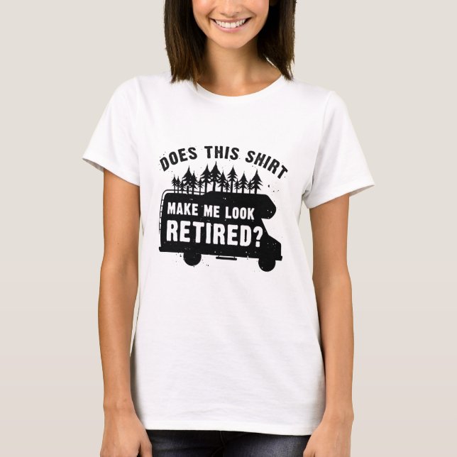Får jag att se trött ut? t shirt (Framsida)