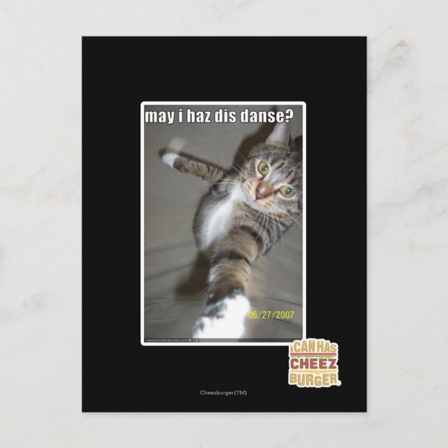 Får jag dansa? vykort (Framsida)