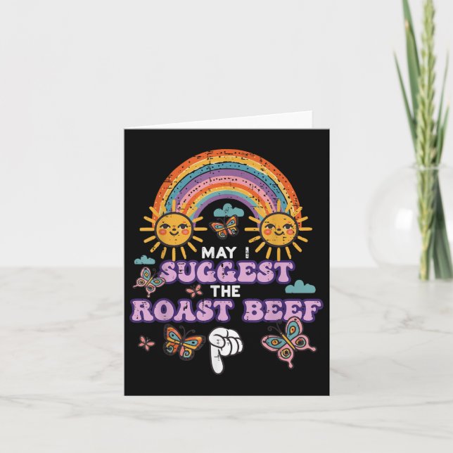 Får jag föreslå att det rosta nötköttet är olämpli kort (Framsida)