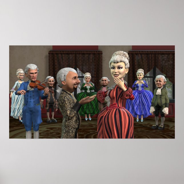 Får jag ha den här dansaren? - Liten Poster (Framsidan)