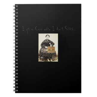 "Får jag, så korsa.", anteckningsbok från den