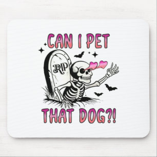 Får jag säga att Hund Rolig hund Skeleton Hallow Musmatta