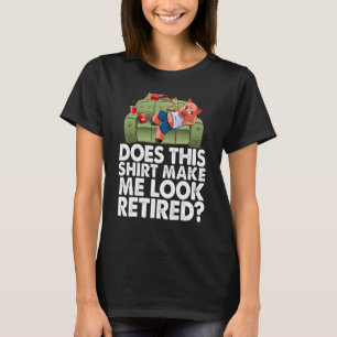 Får Jag Se Ut Som Pensionär Sömnig Gris Man  T Shirt