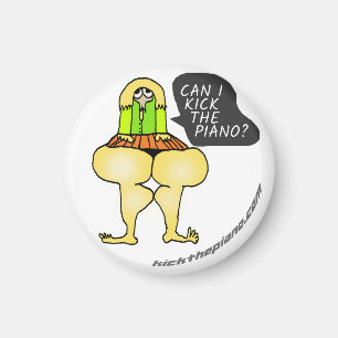 Får jag sparka pianomagnet? magnet
