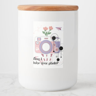 Får jag ta ditt foto? mat etikett