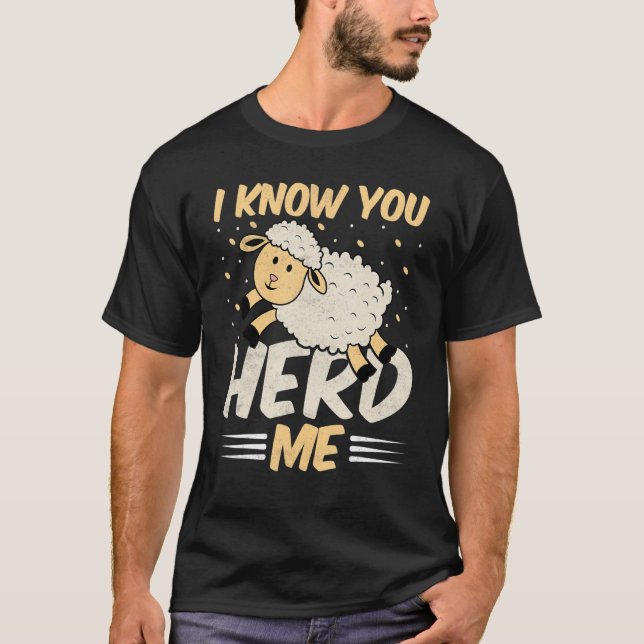 Får jag veta att du håller mig lammfår t shirt (Framsida)