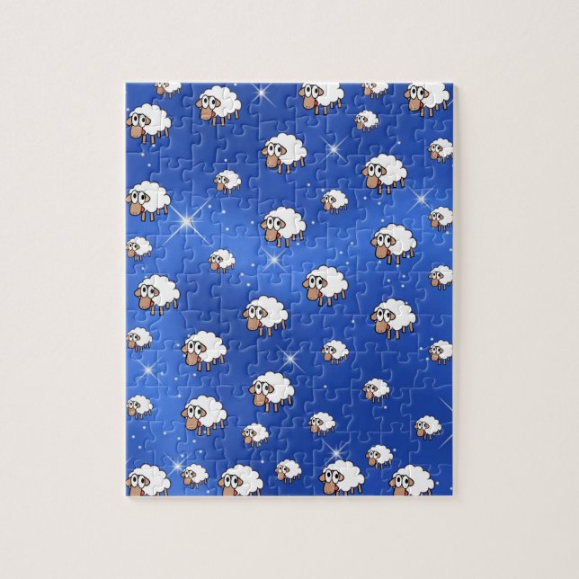 Får Jigszawa Puzzle Pussel (Vertikal)