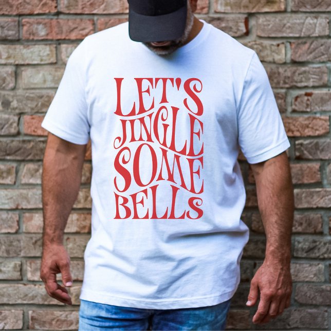 Får Jingle lite Klockor-fin jul T Shirt (Skapare uppladdad)