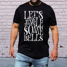 Får Jingle lite Klockor-fin jul T Shirt