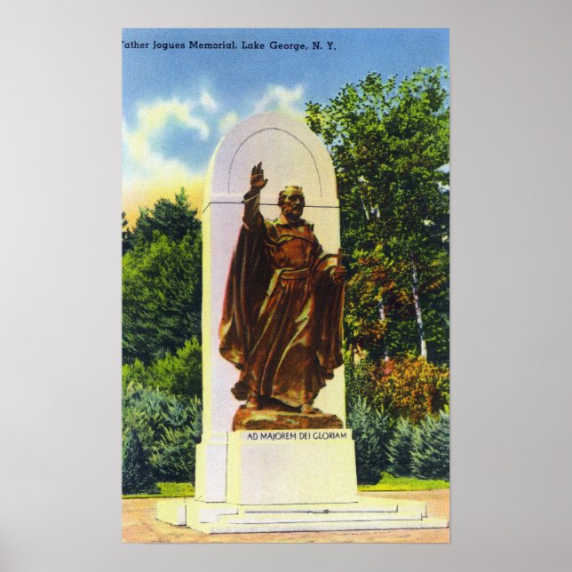 Far Jogues Memorial View Poster (Framsidan)