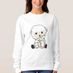 Får Jul Snö Vinterdjur Får Får T Shirt