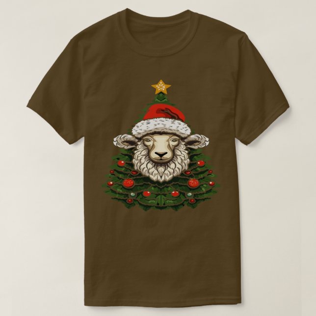 Får jul t shirt (Design framsida)