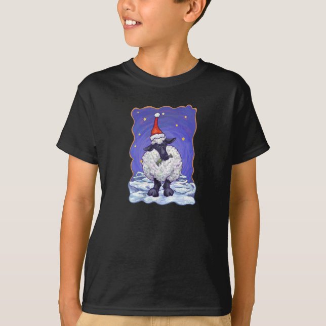 Får jul t-shirt (Framsida)