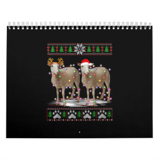 Får Julgran Ljus | Santa Animal Gift Kalender