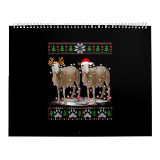 Får Julgran Ljus | Santa Animal Gift Kalender