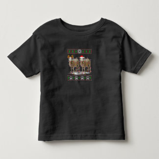 Får Julgran Ljus | Santa Animal Gift T Shirt