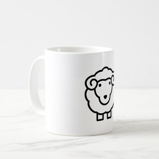 Får Kaffemugg (Framsida vänster)