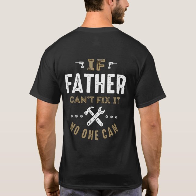 Far kan åtgärda det tee shirt (Baksida)