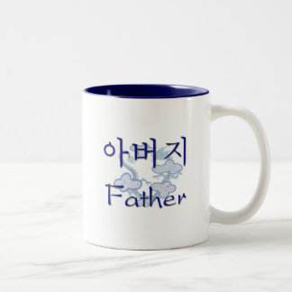 Far (korean) Två-Tonad mugg
