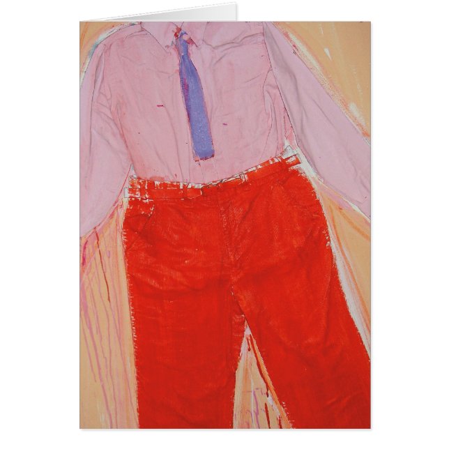 Far kort~ Mark Twain Hälsningskort (Framsidan)