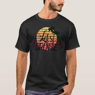 Får kryssa i Sol Set Honeymoon Family Travel Toget T Shirt