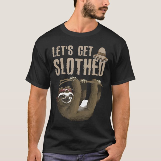 Får långsamt björntransport för Sloth Älskare T Shirt (Framsida)