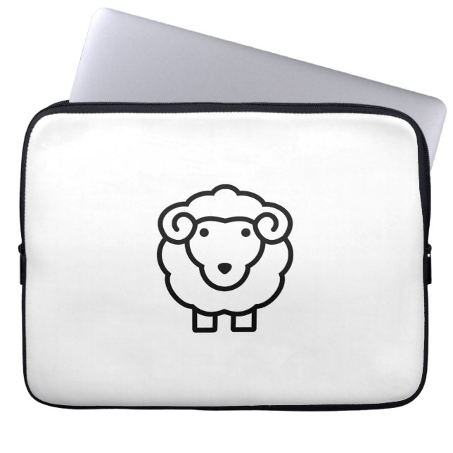 Får Laptop Fodral (Framsidan)