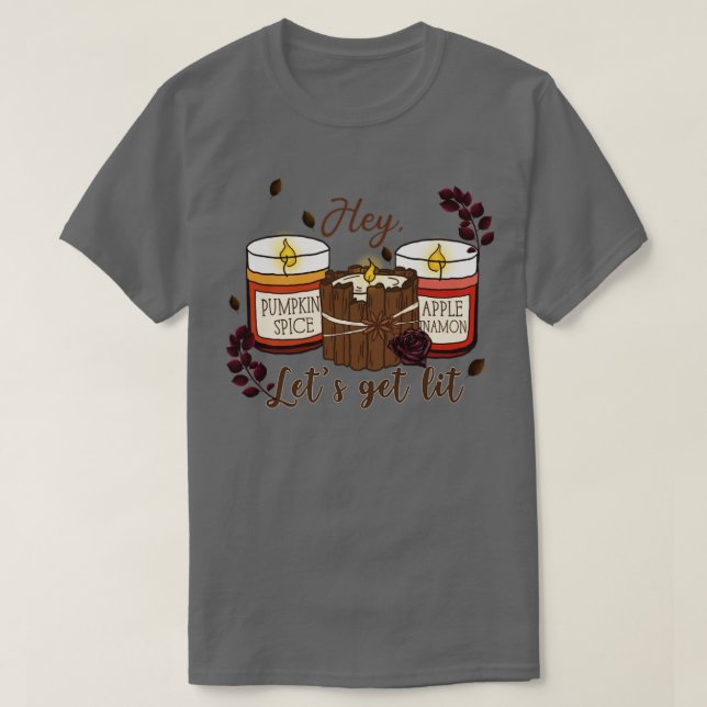 Får lysta fallljus t shirt (Design framsida)