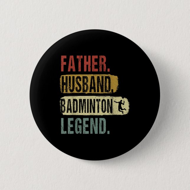 Far Make Badminton Legend Badminton Pappa Fath Knapp (Framsida)